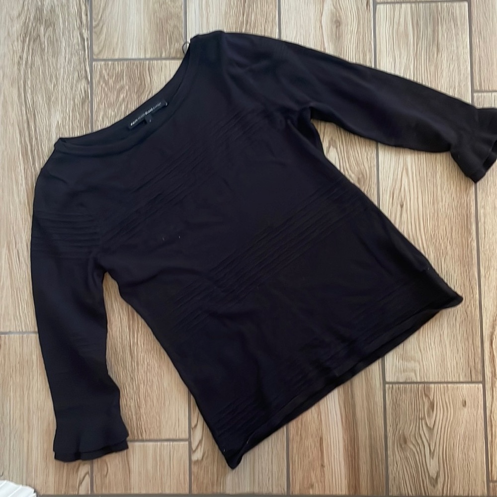 WHBM 3/4 bell sleeve top
